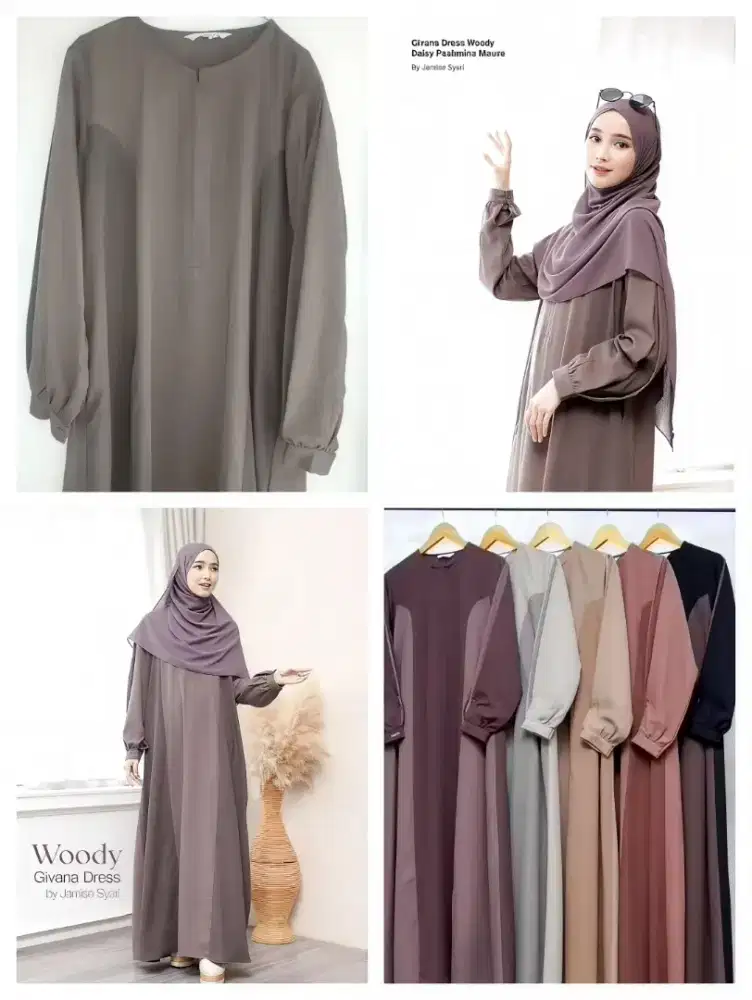 PRELOVED GAMIS BY JAMISE SYAR'I ALL SIZE M