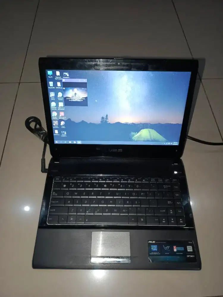 Laptop slim core i5 ram 4gb HDD 80gb
