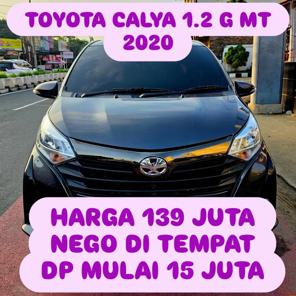 Toyota Calya 2020 Bensin DP 15 JUTA