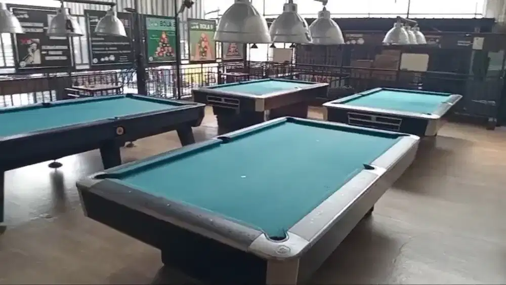 4 Unit Meja Billiard 9 Feet