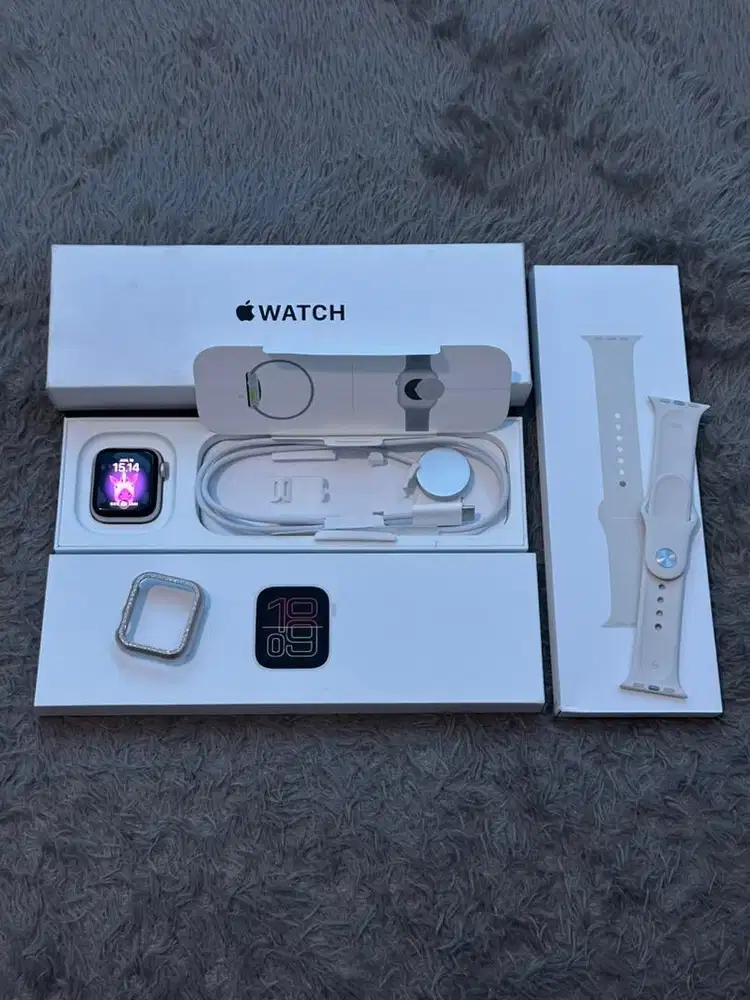apple watch se gen 3 40mm ibox resmi garansi on like new