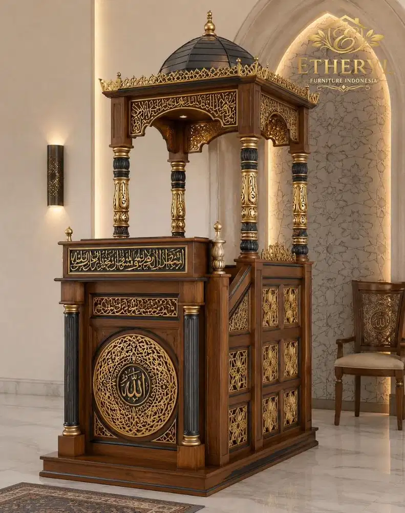 Mimbar Masjid Premium