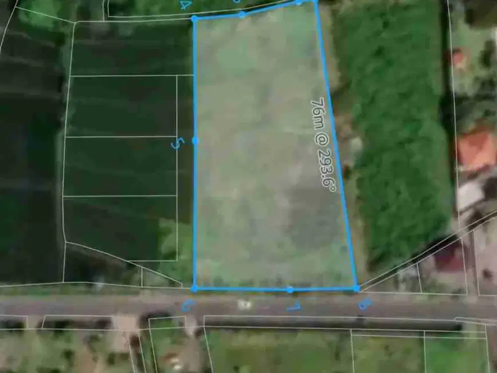 Tanah Komersial 2.650m² Jalan Raya Pantai Nyanyi