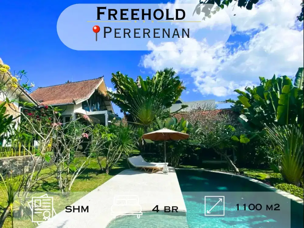 Rare Freehold Villa Estate in Tiying Tutul Pererenan