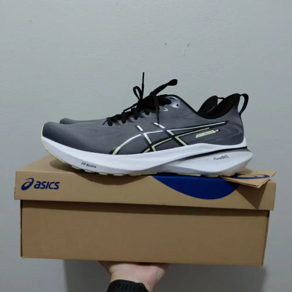 Sepatu Asics GT-2000 13 Size 46.5 Men Carbon Black Original 46,5