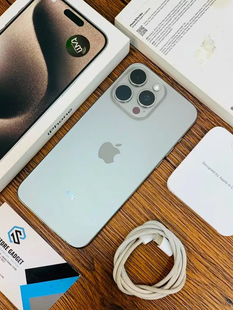 iPHONE 15PROMAX 256GB NATURAL | IBOX | FULLSET ORIGINAL 100%