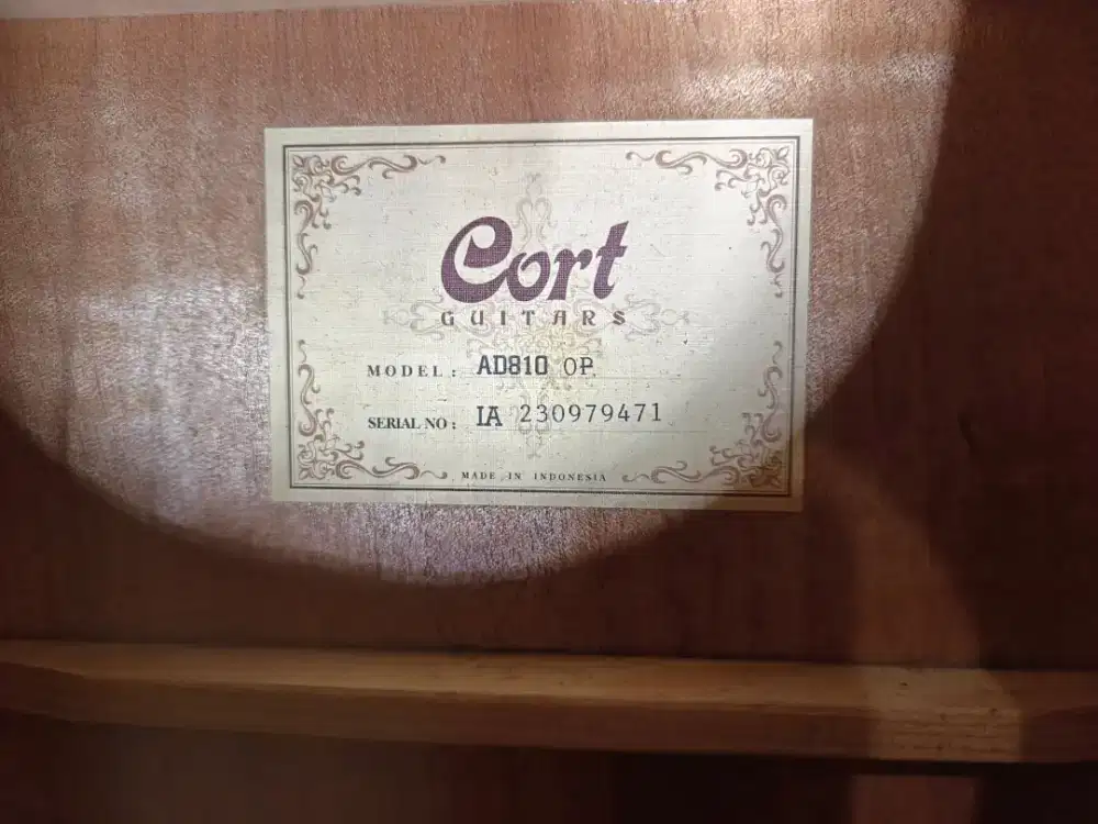 Gitar Cort Ad810 Op original