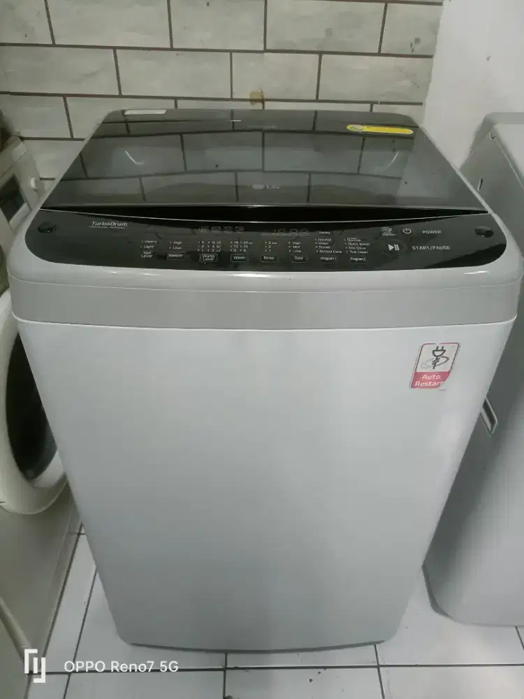 Mesin cuci LG smart inverter 8.5kg normal halus