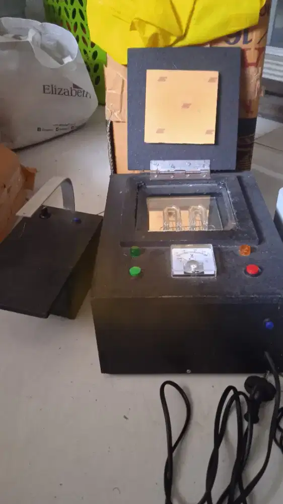 Mesin Stamp Flash + Pemotong + Printer Laser Jet P11O2