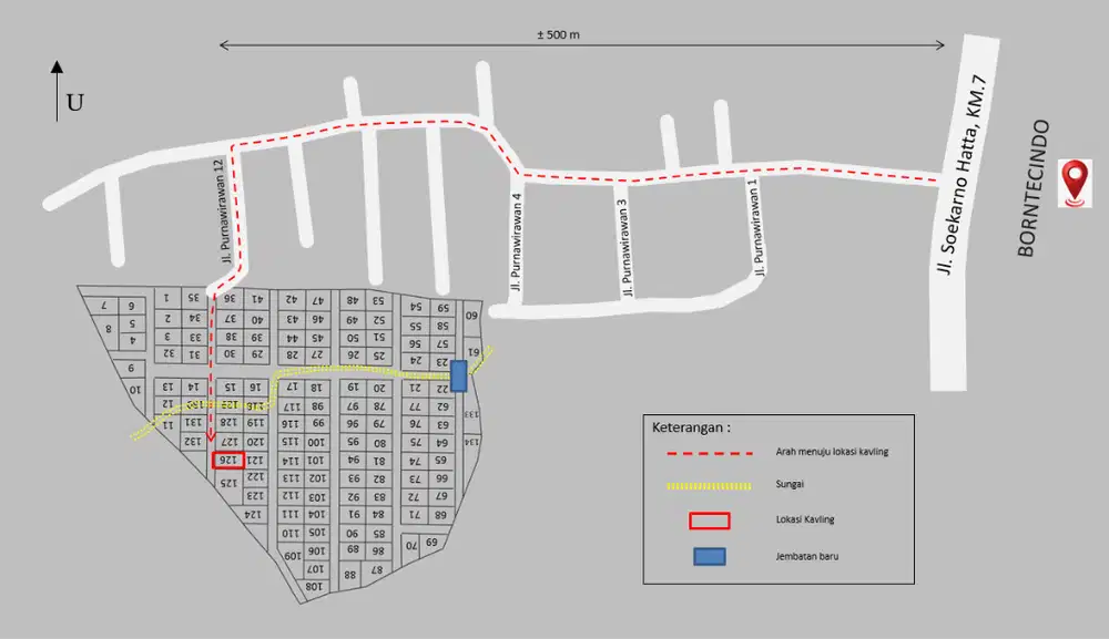 Tanah Kavling-150m2