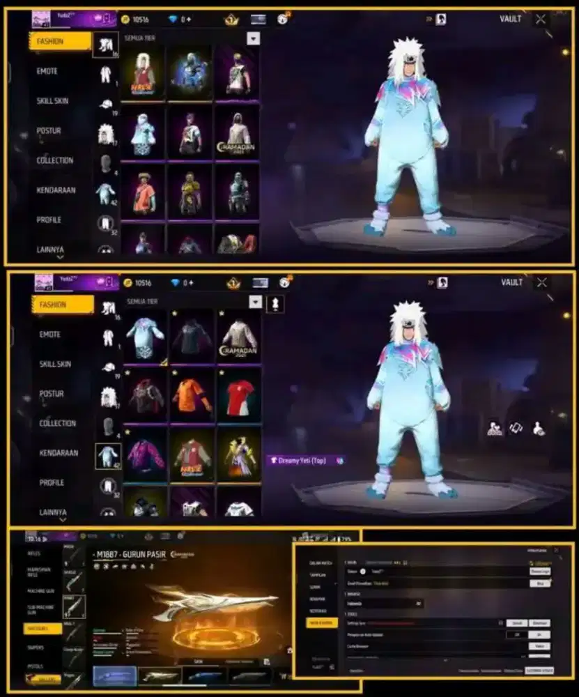 Ready jual akun ff mumpung lagi diskon promo murah meriah
