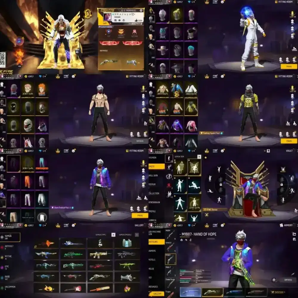 Ready jual akun ff mumpung lagi diskon promo murah meriah