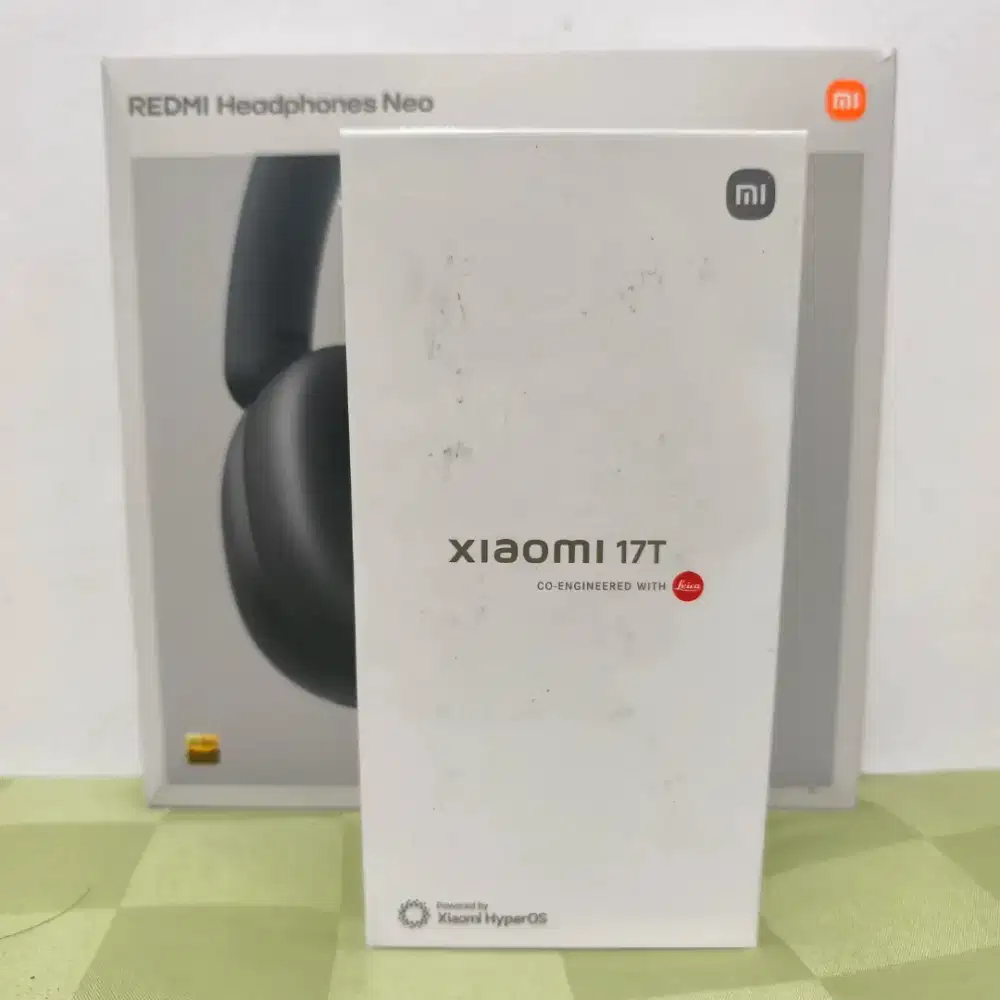 Bundling Xiaomi 17T 12/512GB + Headphones Neo (Baca Deskripsi)