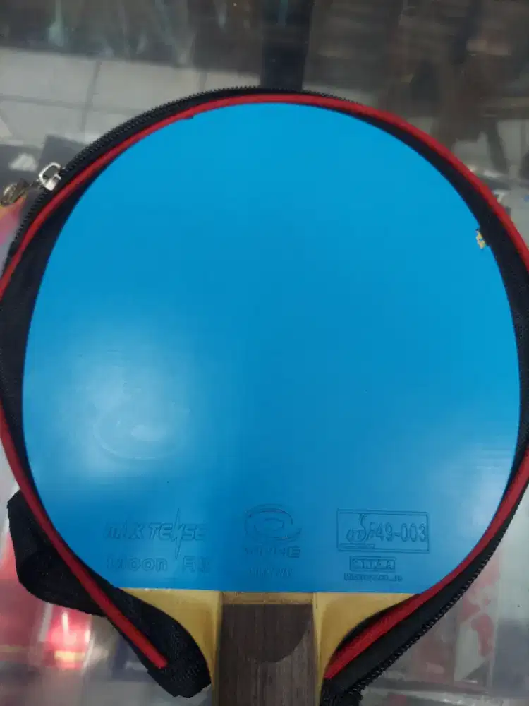 KARET RUBBER TENIS MEJA, MERK YINHE MOON 12 BLUE ( SPINNER )