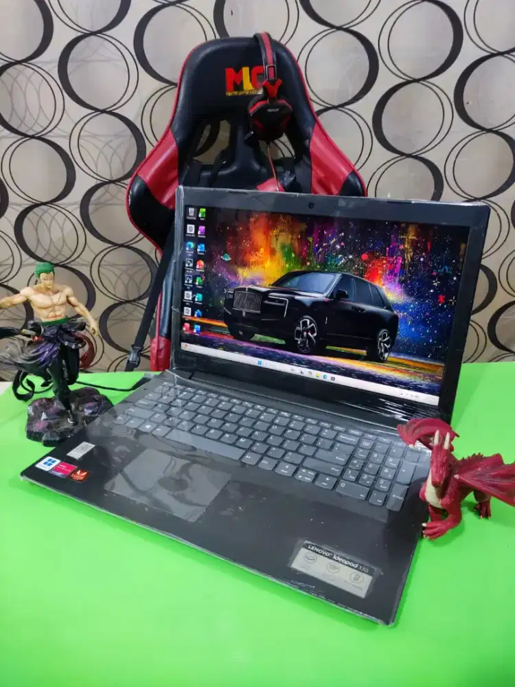 Laptop Design Super Slim! Lenovo Ideapad Ryzen 7 RAM 20GB Dual VGA