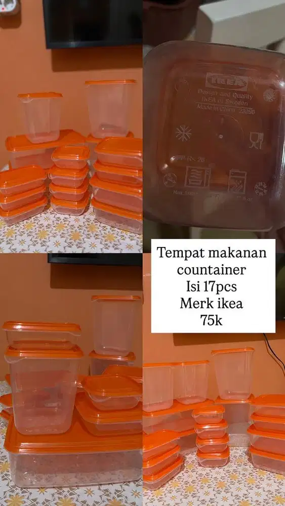 DIJUAL BERBAGAI MACAM TOPLES DAN KEPERLUAN RUMAH TANGGA LAINNYA