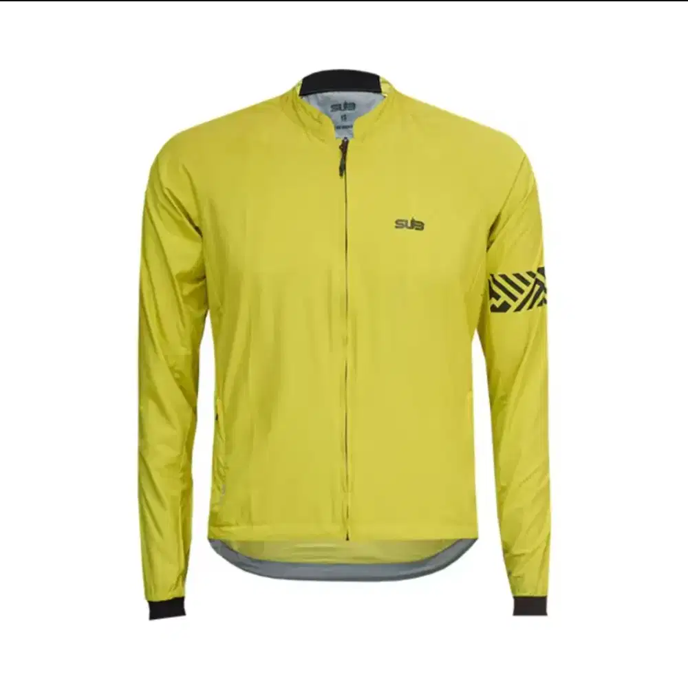 Jacket Sepeda Wind Proof Sub Jersey Packable Captor Mustard Original