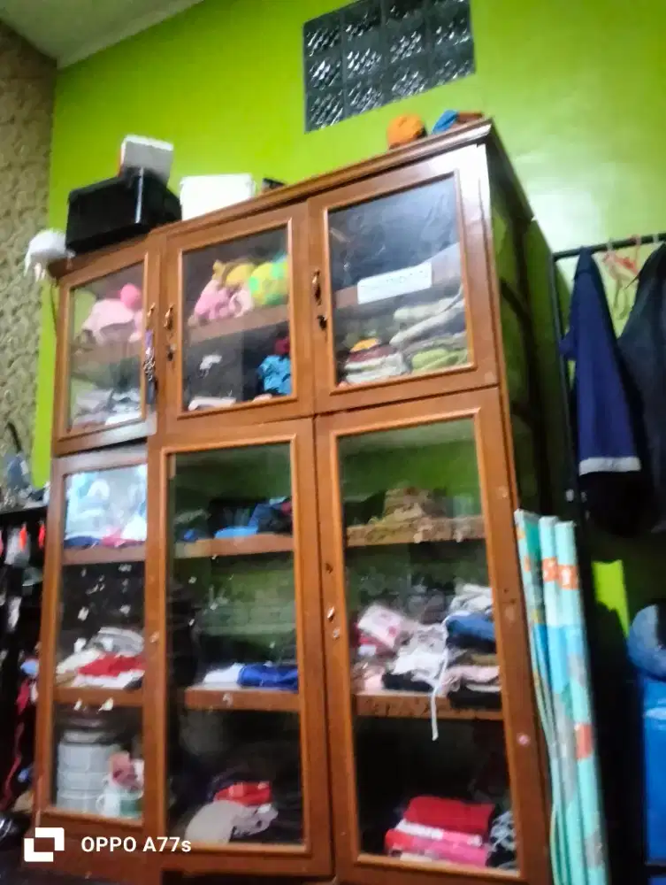 Lemari tempahan 4pintu