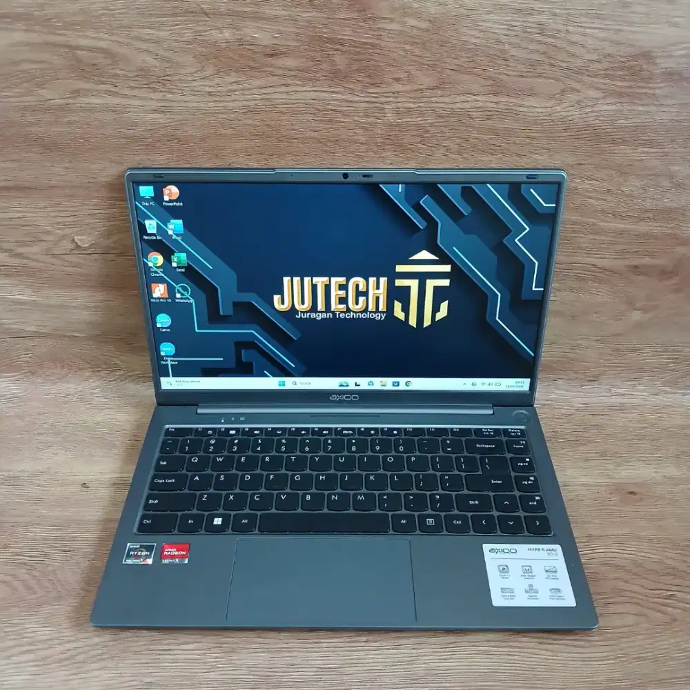 Laptop Axioo Hype 5 AMD X6 Slim Dual VGA RAM 16 GB Siap pakai