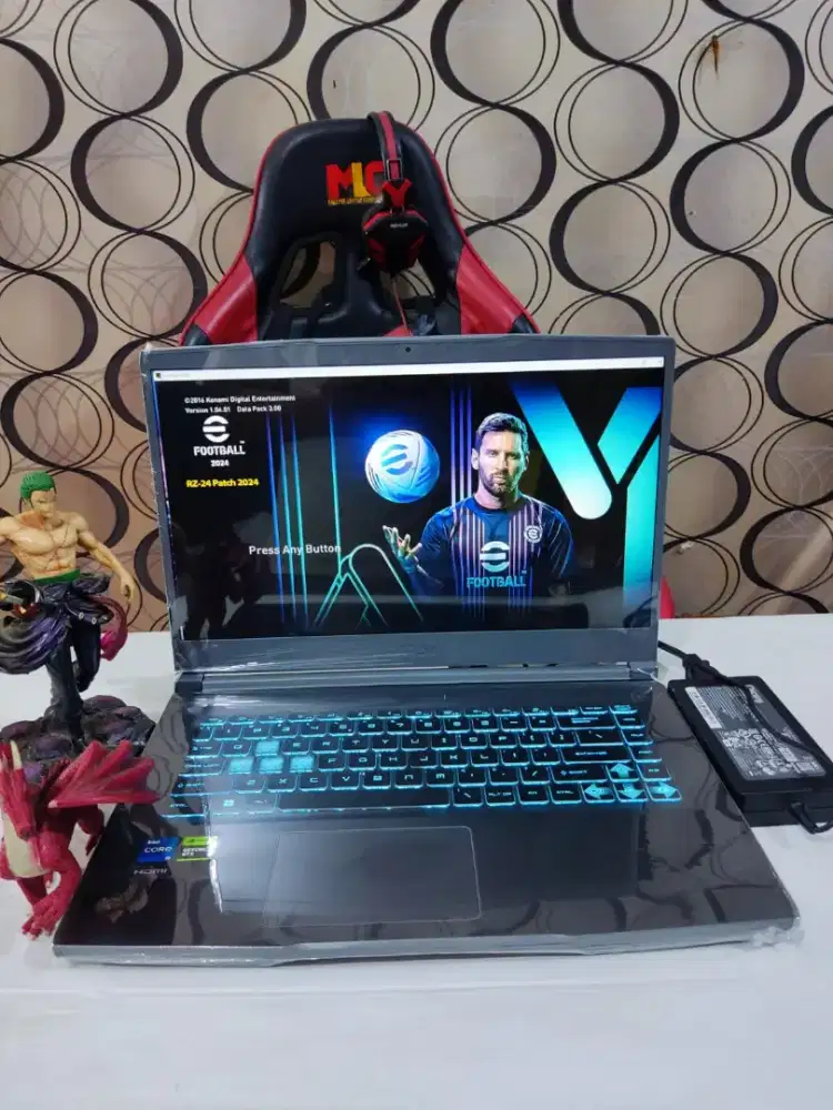 Laptop Gaming LIKE NEW! MSI THIN 15 Gen 13 RTX 4050 * ISTIMEWA*