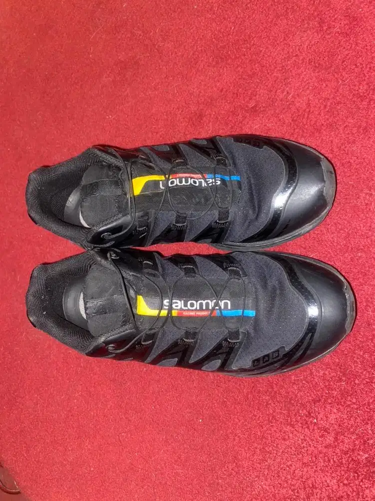 Sepatu Salomon S-Lab XT-6 Soft Ground Black Original