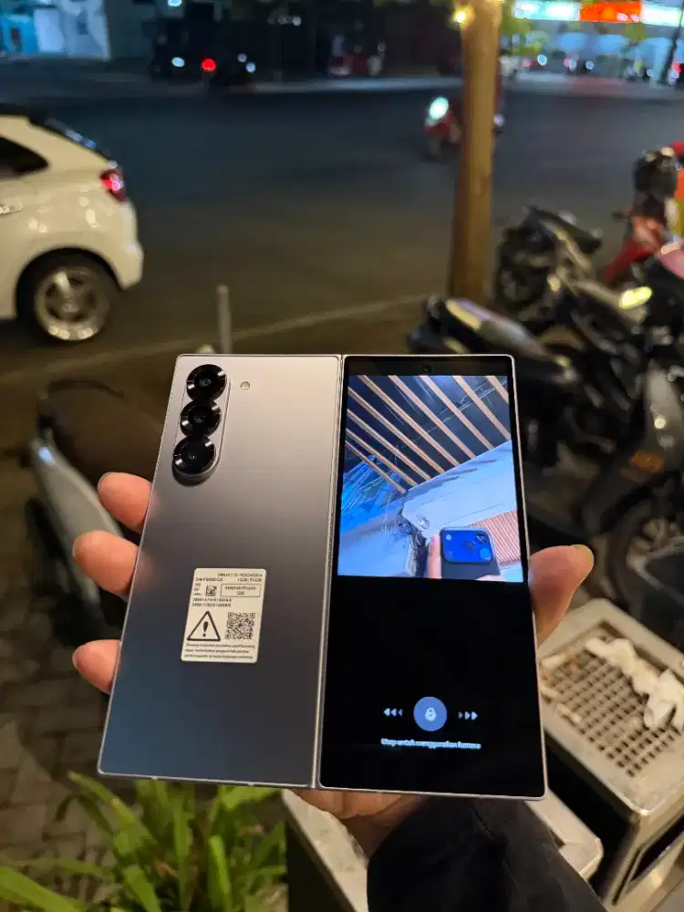 Samsung Fold 6 512 Kondisi Mulus Siap Pakai Ex Garansi Resmi SEIN