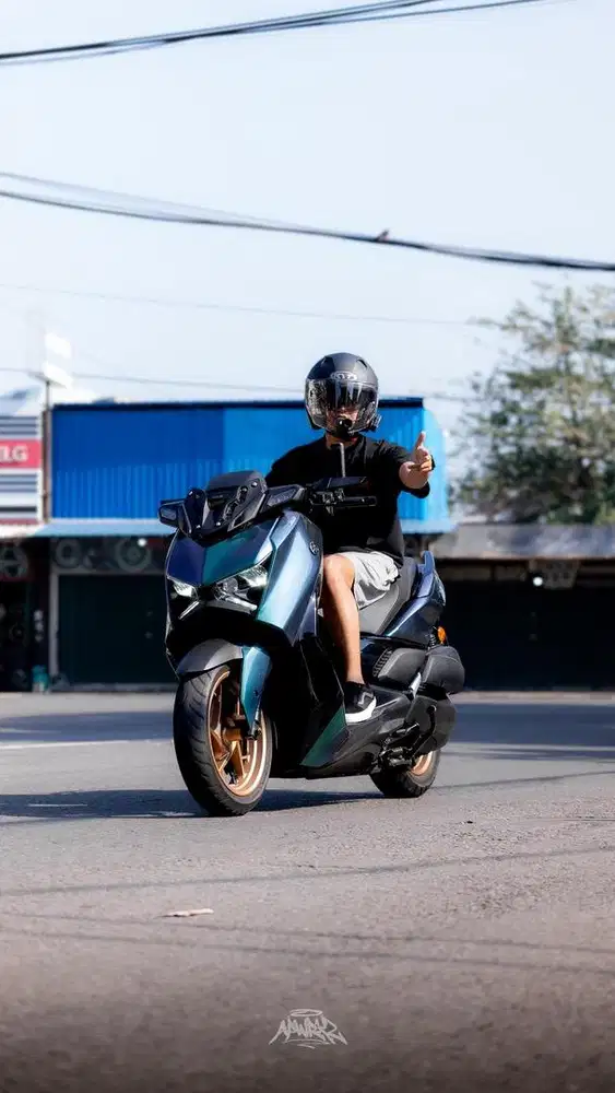 xmax AD 3333  hijau chameleon / bunglon 2023