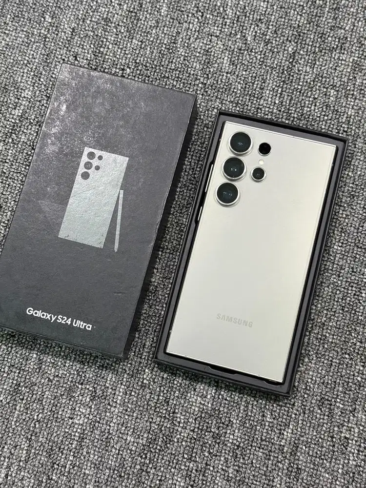 Samsung S24 ultra 12/512gb resmi sein fullset second