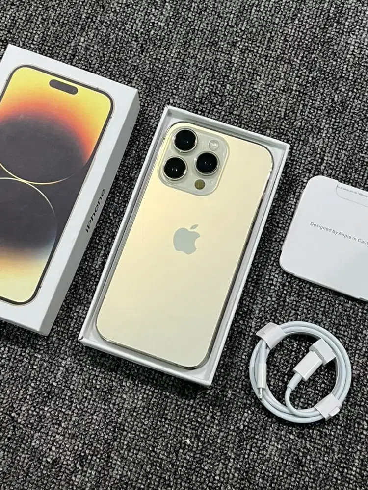 iphone 14 pro 128gb gold resmi beacukai anti blokir