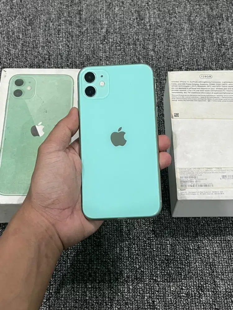 Iphone 11 128gb inter all oprator fullset