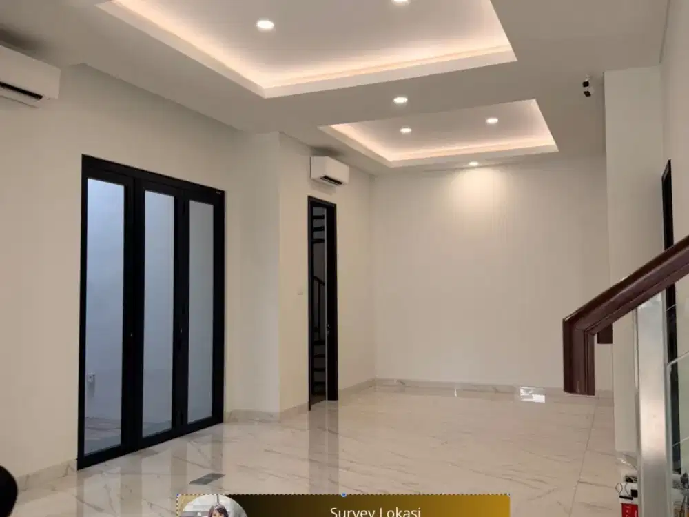 satu-satunya rumah mewah 2 lantai di pusat kota gading serpong, terlaris di kelasnya