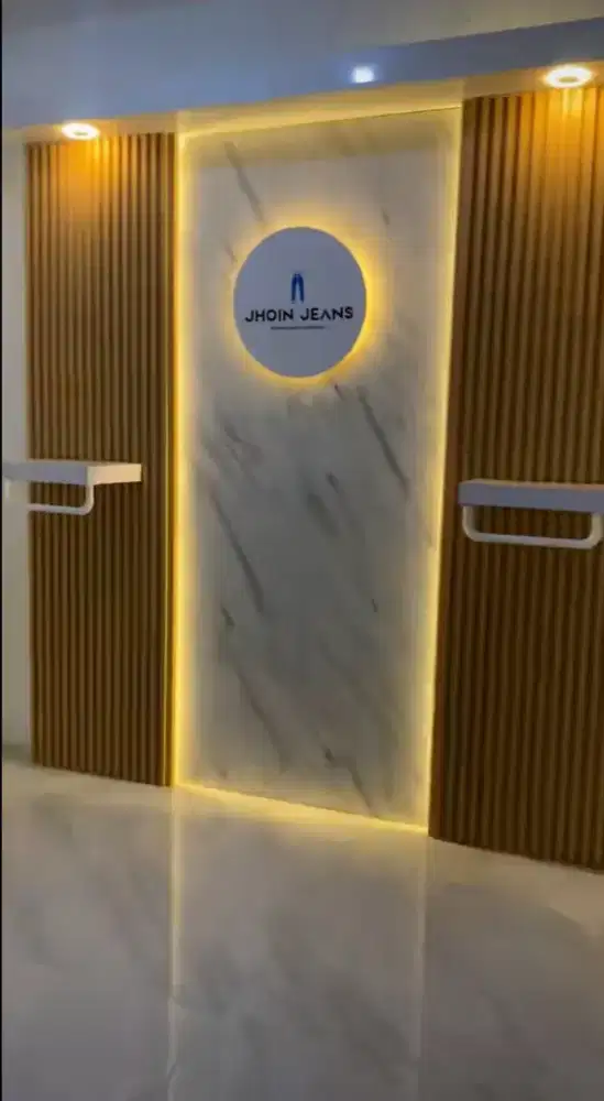 Promo Pemasangan Wpc Panel Kombinasi UV Board Marble