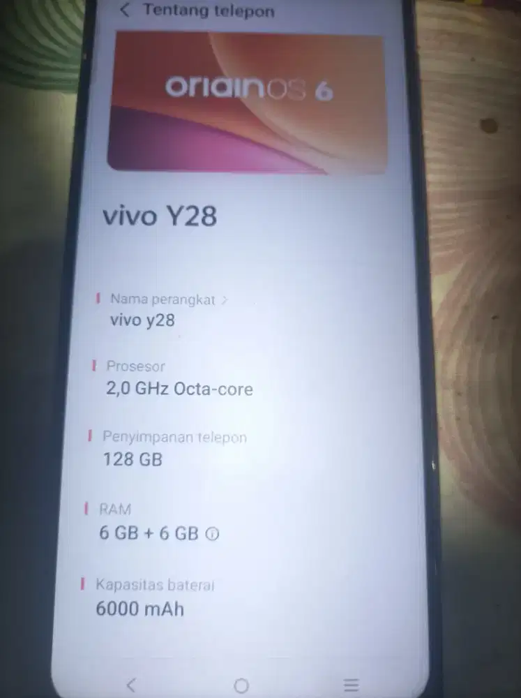 Jual HP vivo y28