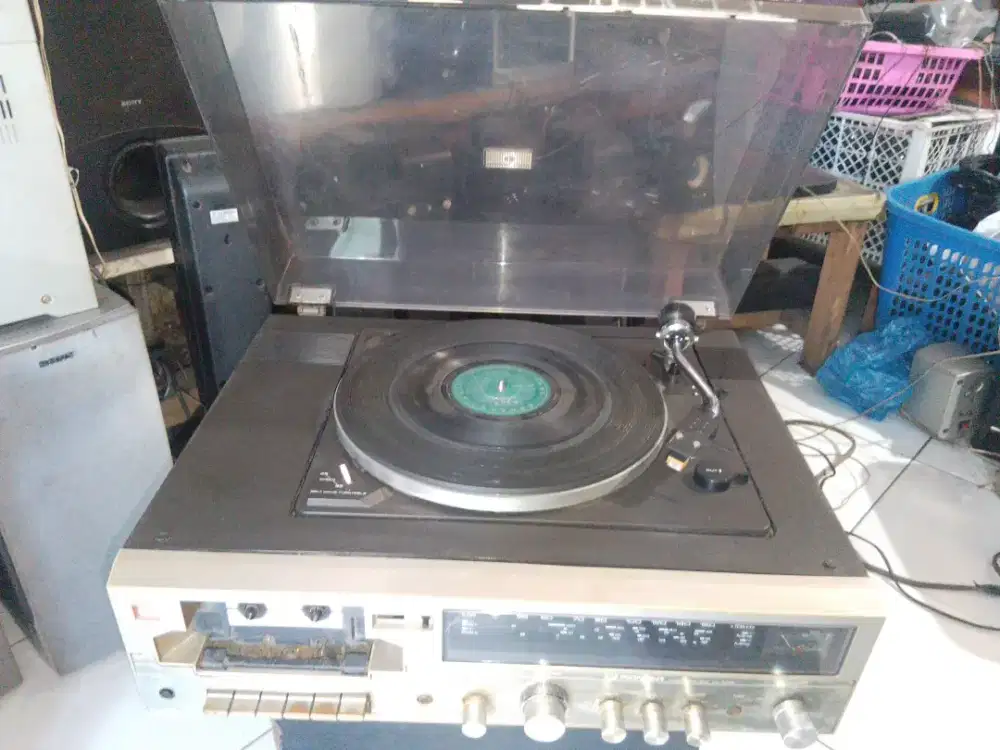 Vintage Pioneer Music System, Radio & AUX ok, utuh, Build up Japan