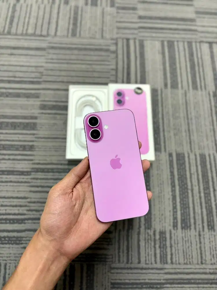 iPhone 16 256GB iBox fullset original (Garansi on agustus)