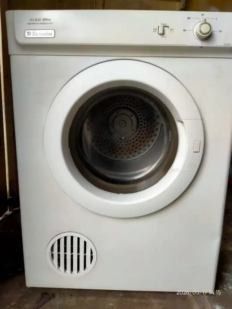 Dryer Electrolux konfersi gas
