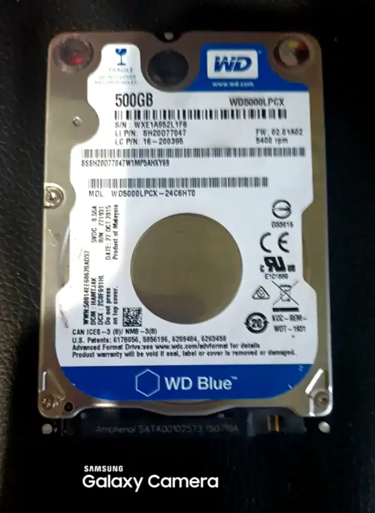 Hardisk 500 GB.