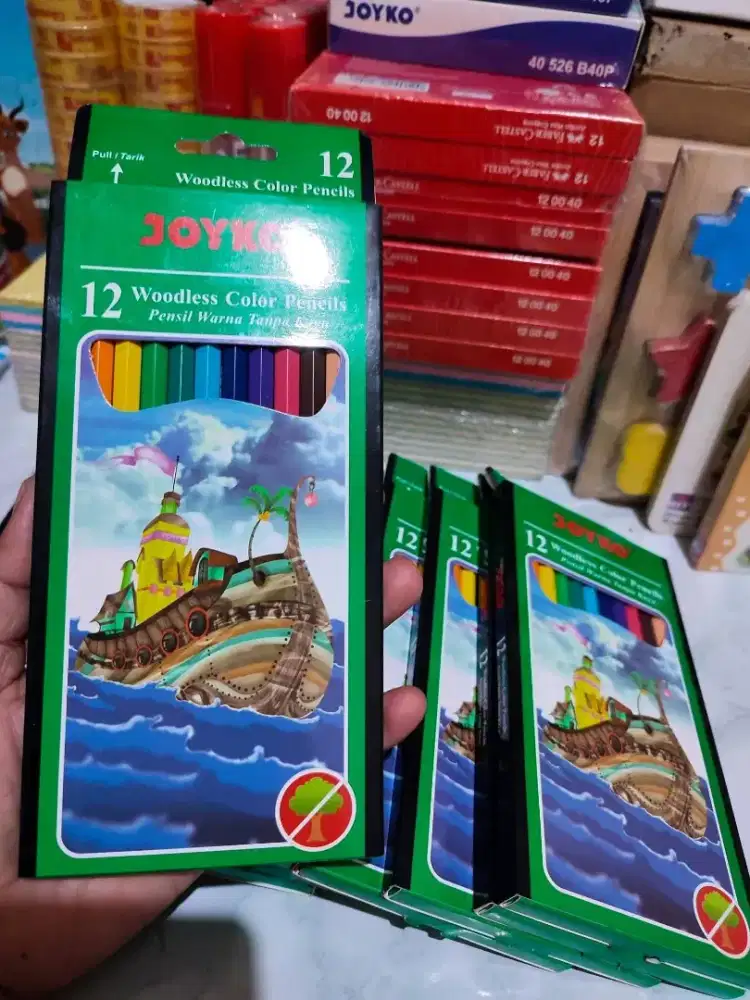 Crayon faber-castell dan pensil warna