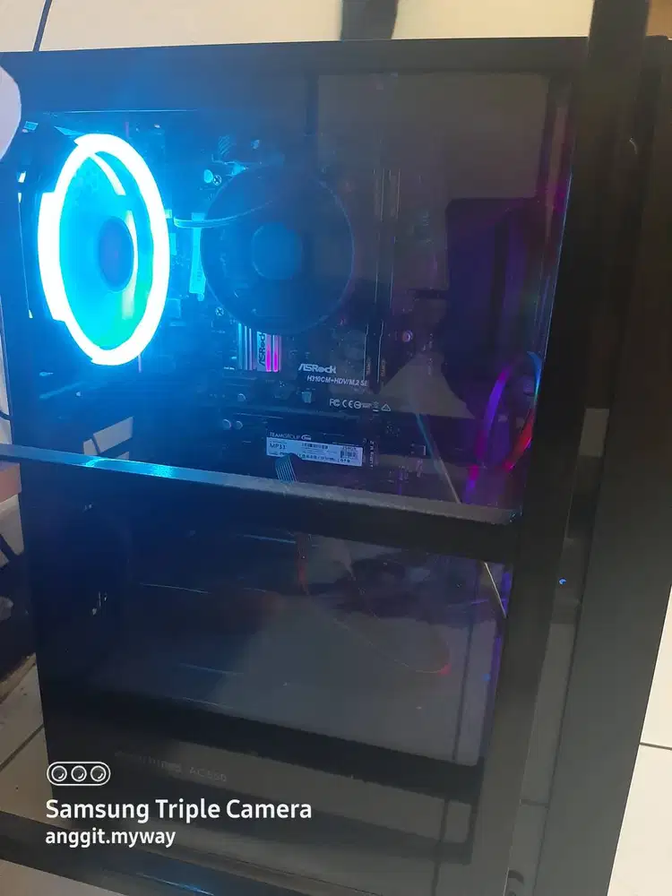 jual pc rakitan core i5 gen 9, ram 16, ssd nvme 256