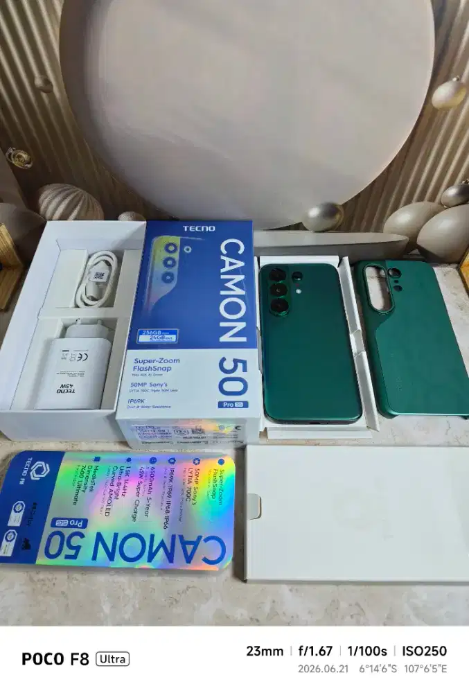 Tecno camon 50 pro 12/256gb