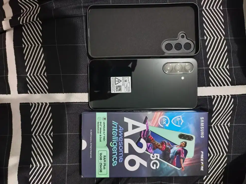 Dijual samsung a26 5G 8/256 fullset