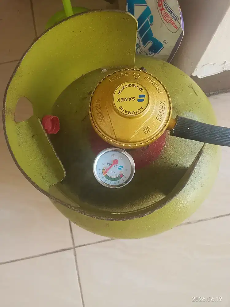 jual tabung dan isi baru pakai seminggu