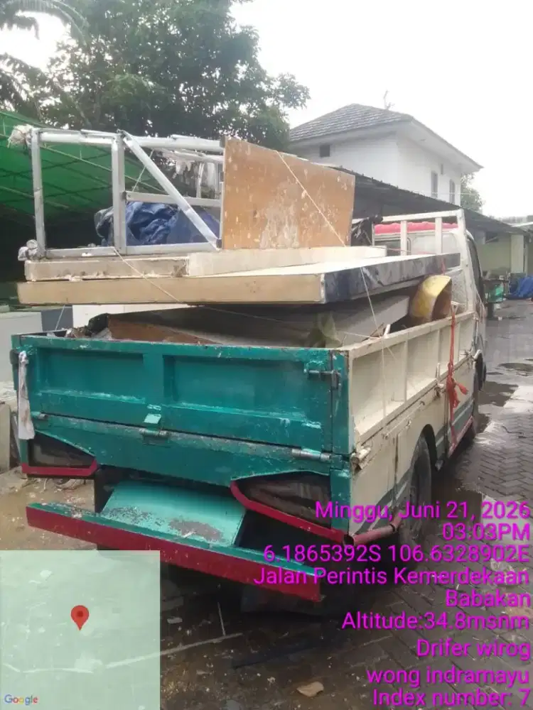 Jasa buang puing murah