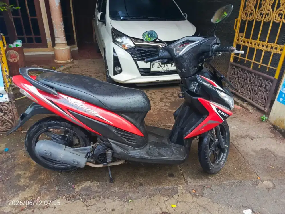 Honda Vario ESP 110cc Hitam Merah thn 2018