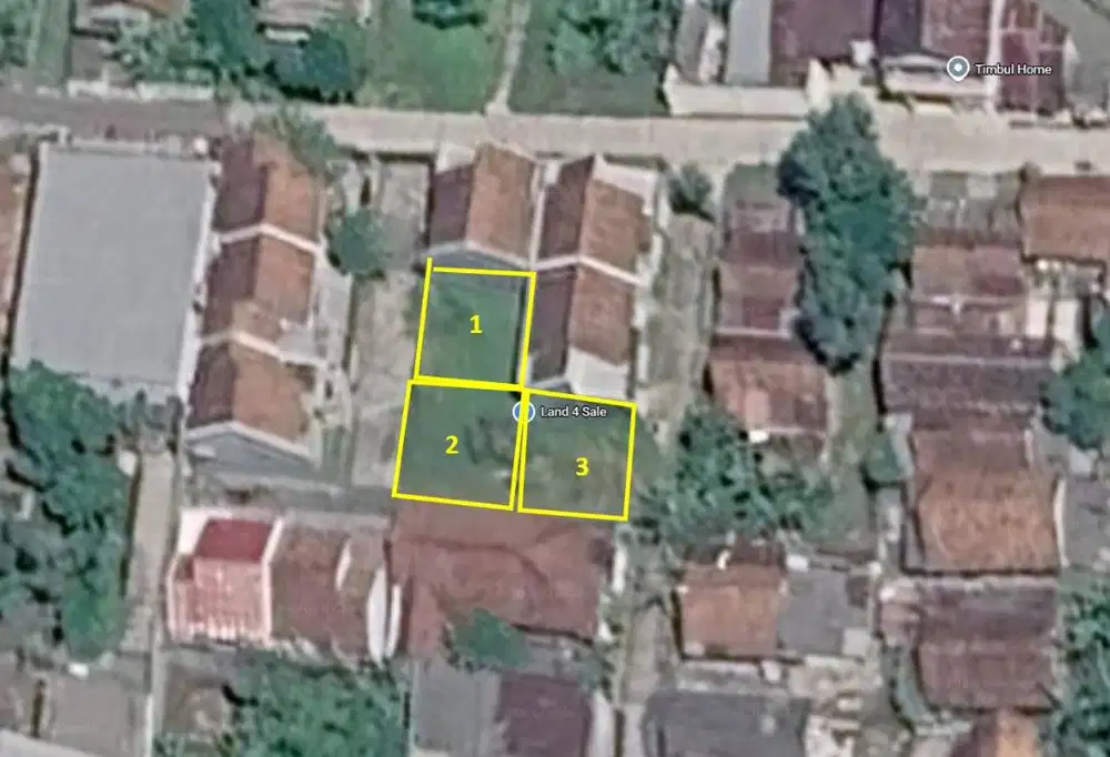 Tanah Kavling L 80m2, Dekat Jalan Provinsi ,ada 3 pilihan.