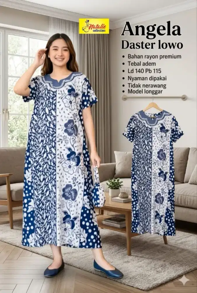 HOMEDRESS MOTIF
Lowo

Rayon Premium
LD 140 PB 115

Kode: Z21JU7