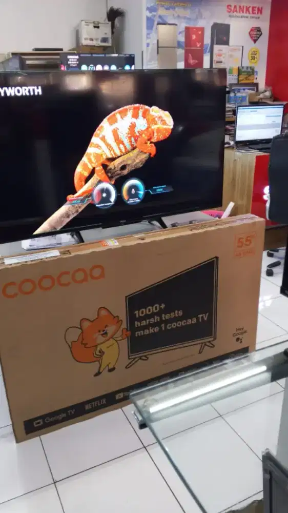 FLAGSHIP COOCAA 55X66H 4K QLED-MINI LED