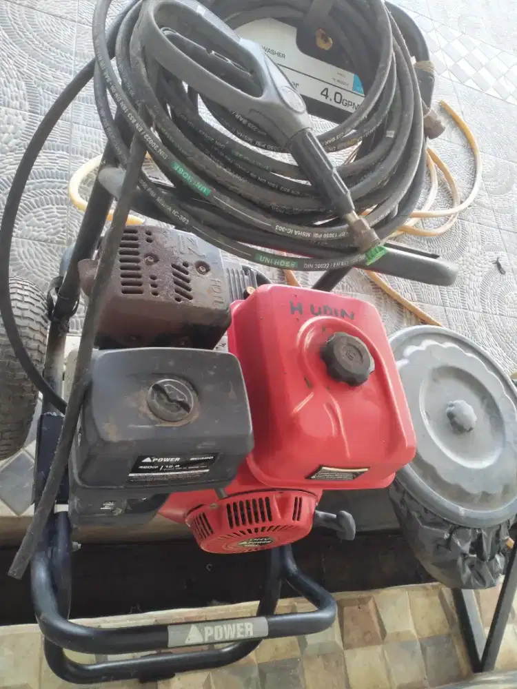 Mesin pompa air kondisi oke siap pakai