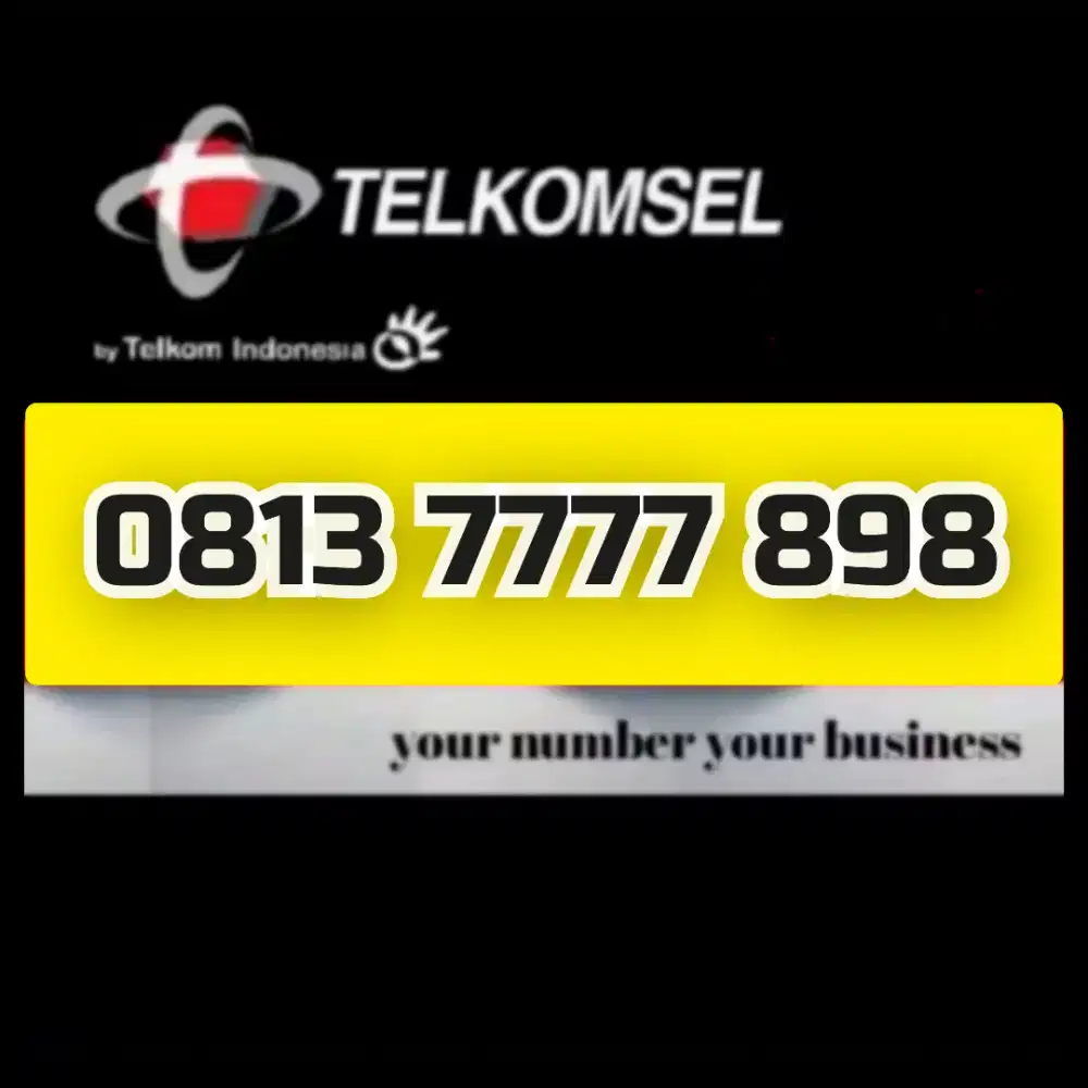 Nomor cantik simpati Telkomsel super apik