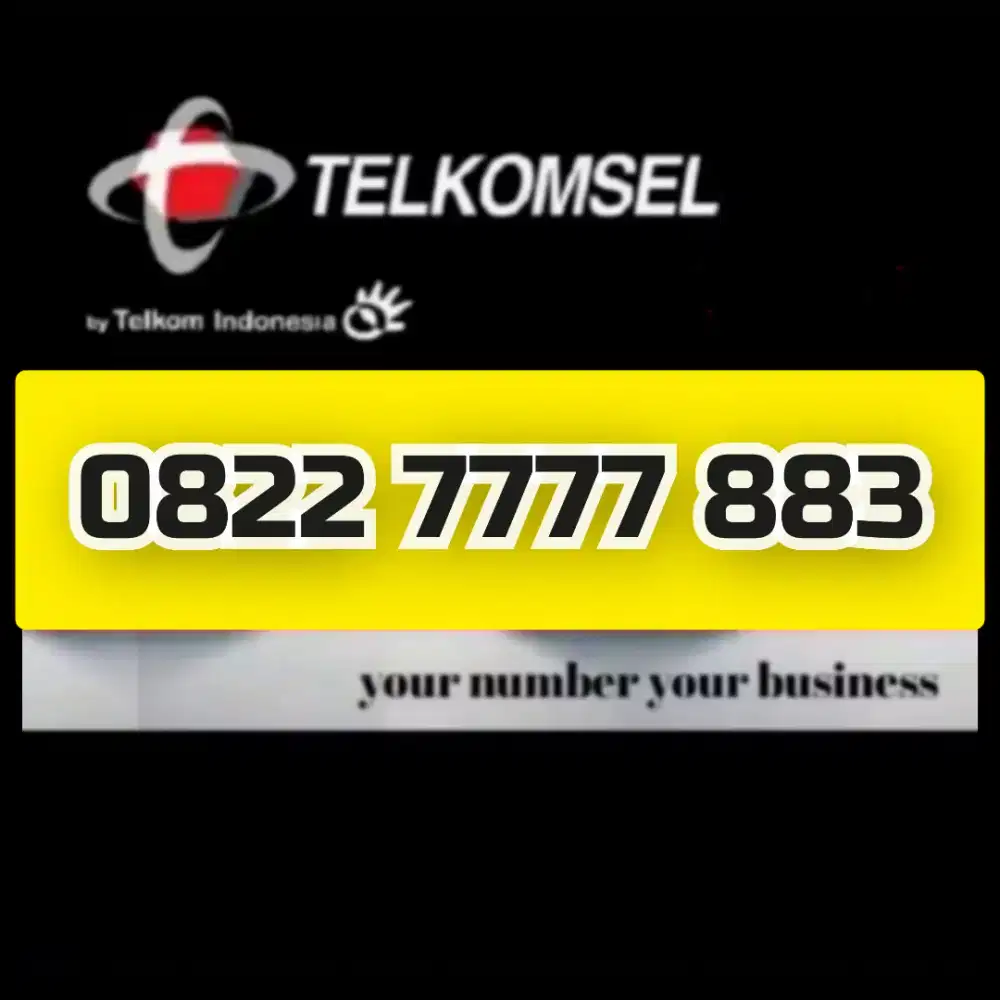 Nomor cantik simpati Telkomsel super